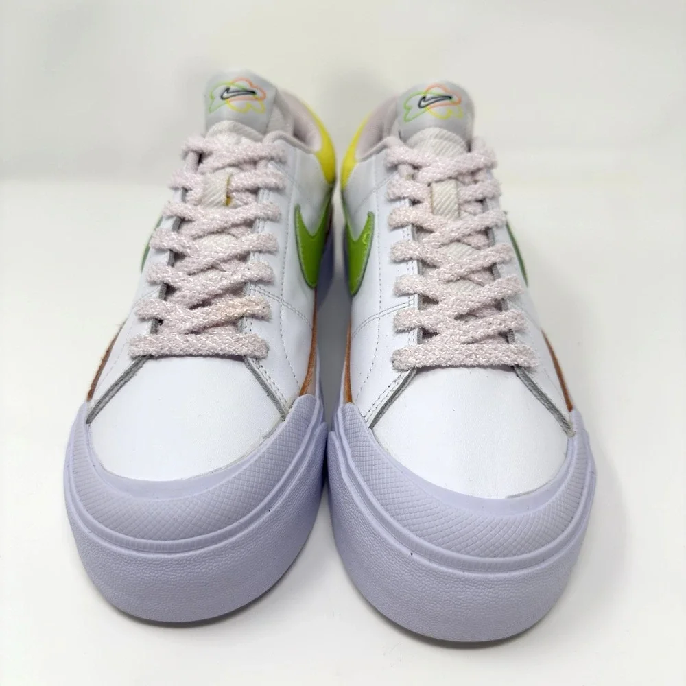 Nike Court Legacy Lift Sneakers Women's Size 10 White Lifestyle Shoes FD0872-100